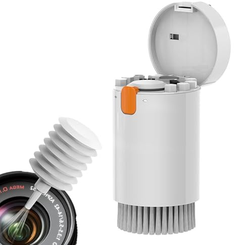 Home Camera Cleaning Tool Electronic Clean Brush Spray | Portable Tech Gadget Cleaner, Cleaning Cloth for Camera Computer Cell Phone