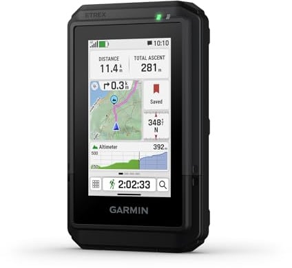 Garmin eTrex Touch, GPS-Handgerät | Vorinstallierte TopoActive Karten, 3 Touchdisplay, Multi-GNSS, Bis zu 130 Std. Akkulaufzeit, Geocaching Live