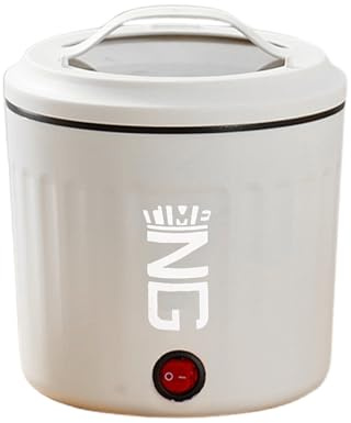 1.5L Mini Electric Hot Pot, Multi-Functional Non-Stick Cooker with Visible Lid, One-Key Switch for Noodles, Soup, Hotpot, Ideal for Small Gatherings & Travel (Blue)