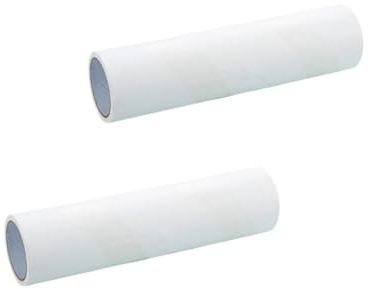 BCOATH Klebriges Rollenpapier zum Entfernen von Flusen Ersatzrollen für Fusselrolle 2 Stück Stark Haftendes Ersatzpapier Geeignet für Seide und Velour Möbeln und Autositzen