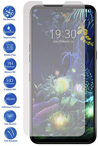 Todotumovil Protector de Pantalla LG V50 Thinq de Cristal Templado Vidrio 9H para movil