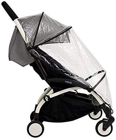 E&A Distribution Limited Universel Habillage Pluie Poussette Babyzen Yoyo 6+ Protège Housse de Pluie universelle Pack 6 Mois+ Norme EN 71, Transparent