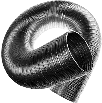 Vent Systems Tubo Flessibile in Alluminio DN 150 mm, Flessibile di Ventilazione - 1,5 m