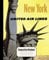 Vintage New York City Statue of Liberty and United Air Lines poster composition notebook: 7.5 x 9.25 110 page lined notebook for journaling, story ... (Vintage travel theme notebooks, Band 3)