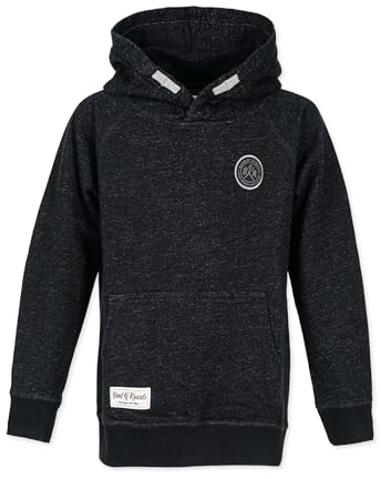 Band of Rascals Kinder Kapuzenpullover Denim Raglan aus Bio-Baumwolle, Black, Gr. 122/128