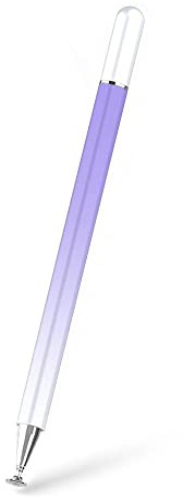 Tech-Protect Ombre Stylus Pen - Stift, Eingabestift, Pencil, Touchstift | Kompatibel mit iPad, iPhone, Samsung, Kindle Touch, Kompatibel mit Allen kapazitiven Touchscreen-Geräten | Violett