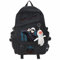 Anime Jujutsu Kaisen Gojo Satoru Nylon Schwarz Rucksack, Modetrends, Schultasche, College-Tasche, Schwarz-8, L, Schwarz-8, One size