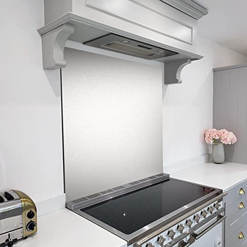 Stainless Steel Kitchen Splashback 1.2mm - Adhesive (550 x 900mm)