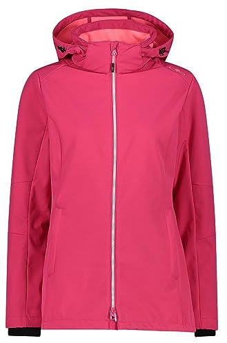 CMP - Damenjacke mit Kapuze und Reißverschluss, Fuchsie, XXXL