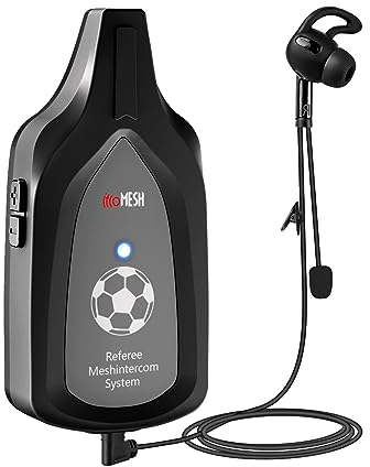EJEAS Interphone en Maille F6 pour Arbitre 6 Personnes avec Suppression du Bruit et Pénétration Forte