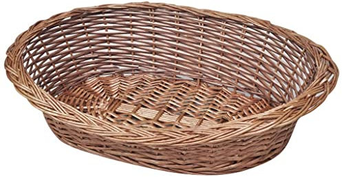 INLIFE Panier pour chien en osier naturel, 70 cm, 0,85 kg, 170341