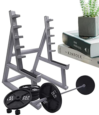 Maodom Squat Rack Stifthalter, Squat Rack Schreibtisch-Stifthalter, Squat Rack Ornamente, Gym Theme Schreibtisch-Stift-Organizer für Stiftaufbewahrung, Büros, Schreibtisch-Display-Dekorationen