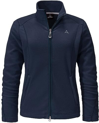 Schöffel Damen Fleece Jacket Leona3, navy blazer, 48