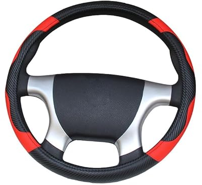 Abdeckung Lenkradschutz Durchmesser für 36 38 40 42 45 47 50 cm, 7 Größen, LKW, Bus, Auto, Lenkradbezug Lenkradschoner (Größe : 45 CM)