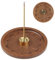 Räucherstäbchen Halter, Holzlotus Räucherstäbchenhalter, Incense Holder, Räucherstäbchen Halterung, 9 Loch Halter Räucherstäbchen, Incense Burner, Halter Lotus Räuchergefäß für Meditation Yoga
