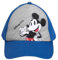 United Labels Disney Mickey Mouse Cap für Kinder, Blau Grau, Basecap verstellbar, Kappe für Jungen