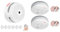 X-Sense Mini-Rauchmelder: Photoelektrischer Rauchwarnmelder mit LED-Anzeige & ELRO FS1805 2-Pack Rauchmelder mit Magnetklebe Kit, 5 Jahre Batterie und Garantie/DIN EN14604, Weiß, 2 Stück