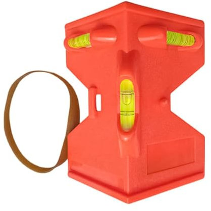 Hsthe Sea Adjustable Folding Magnetic Spirit Levels Magnetic Post, Pipe, Column and Corner Levelling Spirit Level