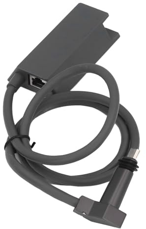 Ethernet Adapter für Satelliten Internet V2, Plug and Play Satelliten Internet Ethernet Adapter 1200 Mbit/s, 3,3 Fuß Langes Kabel