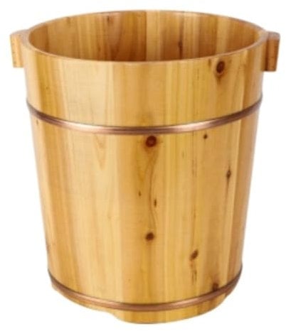 Foot Bath Pedicure Bowl Wooden Foot Bath Bucket Wooden Pedicure Foot Soaking Bowl Spa Massage for Soaking Feet Massage Foot Bath Bowl Foot Basin