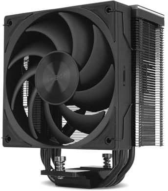 NOX XTREME PRODUCTS HUMMER H-400 Disipador CPU FBD, compatible con Intel&AMD, ventilador 120mm PWM, 4 heatpipes de cobre, disipador de aluminio, color negro