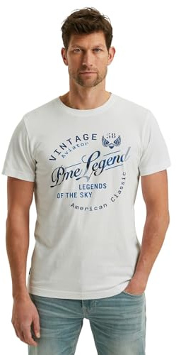 PME Legend Herren Rundhals T-Shirt Short Sleeve R-Neck Single Jersey Play
