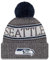 New Era NFL Sideline Graphite Mütze - Seattle Seahawks