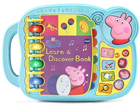 VTech Peppa Pig Livre d'apprentissage et de découverte