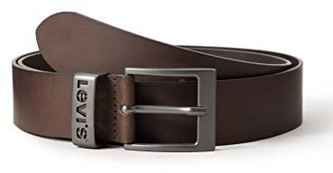 Levi's Unisex Ashland Metal Gürtel,Brown,90