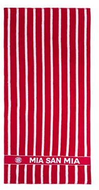 FC Bayern München Badetuch Mia san mia 180x90cm