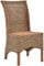 Krines Home Rattan Esszimmerstuhl hohe Rückenlehne Rattanstuhl Esszimmer Korbstuhl (Vintage Braun)
