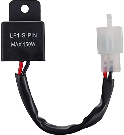 EPLZON 2 Pin 12V 150W Motorrad LED Blinker Relais Blitzrelais Blinkgergeber Blitzratensteuerung Relais
