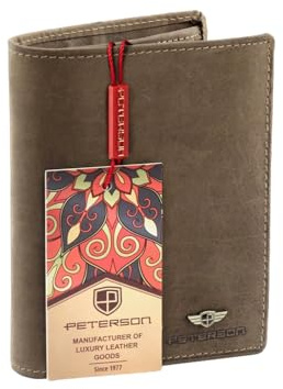 Peterson Brieftasche für Männer Vadimphael hellbraun Universal