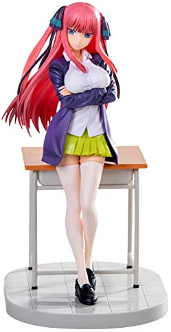Zhongkaihua The Quintessential Quintuplets Figuren Anime Statue Cartoon Mädchen Nakano Nino Actionfigur Nakano Miku Figur Modell Ornamente