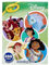 Crayola Disney Animation Malbuch mit Stickerbögen, Geschenk für Mädchen und Jungen, ab 3 Jahren