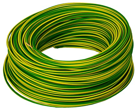 H07V-K Kabel 10 mm² grün-gelb 10 Meter ALPTEG