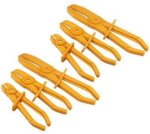 Cucioki 6-Piece Set of Plastic Tubing Pliers Tubing Seal Pliers Plastic Pliers Tubing Clamp Tool Clamp Cooling Hose