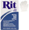Polvo concentrado de tinte Rit multiusos con guantes de plástico para ropa, decoración y manualidades, azul real (paquete de 3)