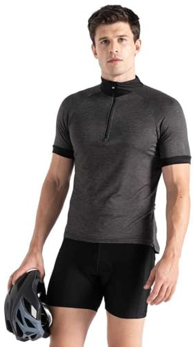 Dare 2b Herren Pedal It Out Ii Trikot T-Shirt, Schwarz, XL