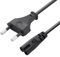 WICAREYO AC Netzkabel für Xbox One S, 2M/6.5FT 2 Prong EU Stecker AC Kabel Stromkabel Versorgungskabel für Xbox One S/Xbox ONE X/Xbox Serie XSX Xbox Serie S XSS Konsole