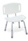 Asiento Ducha con Respaldo. Silla Ortopedica Ducha Antideslizante. Silla de Baño Geriatrica. Silla para Plato de Ducha Regulable en Altura. Silla de Ducha para Personas Mayores.