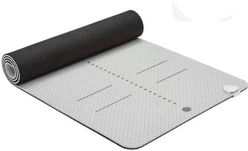 Elektrisch beheizte Yogamatte, Winter-Yoga-Trainingsmatte, Temperatur einstellbar 10–60 °C, Timer 1–12 Stunden, weiche und rutschfeste warme TPE-Yogamatte