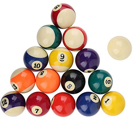 Outdoor-Billardtisch Res Professionelles Billardball-Komplettset 2,3 Zoll Indoor-Sportharz-Billardtischzubehör
