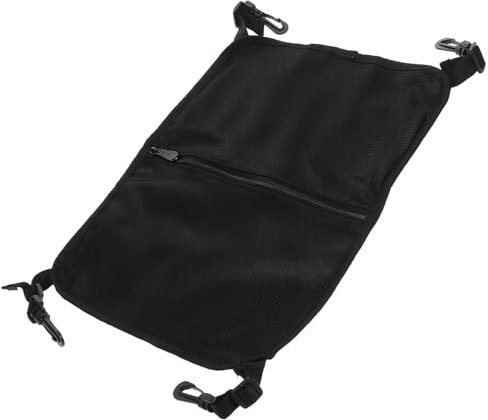 BELLIFFY Paddleboard Deck Bag Mit Großer Kapazität wasserdichte Aufbewahrungstasche Für Surfbrett Und Kajak Für Sonnenbrillen Handys Und Strapazierfähigem Mesh-Material Schwarz