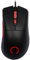 Konix Ratón Gaming con Cable Warlock Ultraligero 61 g para PC - 6 Niveles de dpi - Velocidad 150 cm/s - Aceleración 20 g - Cable Trenzado - Negro