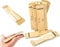 OFFERTA 300 Bis Posate usa e getta In legno Forchetta Coltello e Tovagliolo IMBUSTATI singolarmente, resistenti, sicuri anche per bambini, monouso totalmente biodegradabile