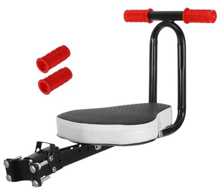 Milisten 1Stück Faltbarer Kinderfahrradsitz Verstellbarer Frontladersitz Für Fahrräder Für Verschiedene Altersgruppen