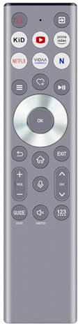 VINABTY Nuovo ERF6F80H Telecomando sostituito per Hisense Class A7 U8 Series 4K Voice TV Remote Control Telecomando