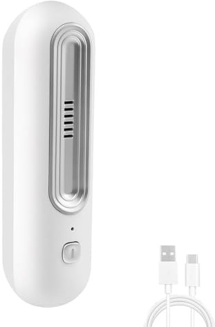 Deodorante per Frigorifero, Generatore di Ozono, Odor Eliminator, Purificatore per Frigorifero Portatile per Frigo, Scarpiera, Guardaroba