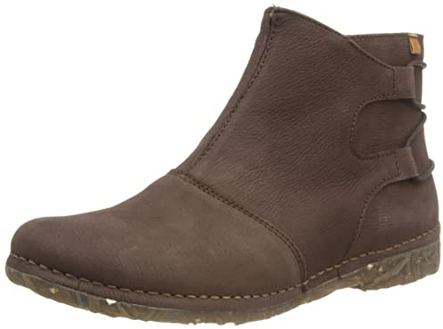 El Naturalista Damen Ankle Boots ANGKOR, Frauen Stiefeletten,flach,stiefel,bootee,booties,halbstiefel,kurzstiefel,BROWN,36 EU / 3.5 UK